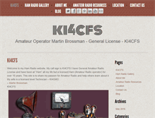 Tablet Screenshot of ki4cfs.com